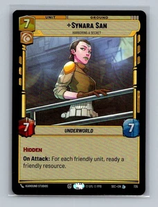 Star Wars Unlimited Secrets Of Power Synara San - Harboring A Secret - Picture 1 of 2