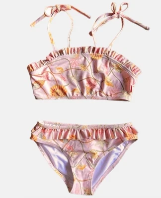 Seafolly Sea Dive Pink Bikini Set L51720 Size 14 AUS - Image 1 of 3