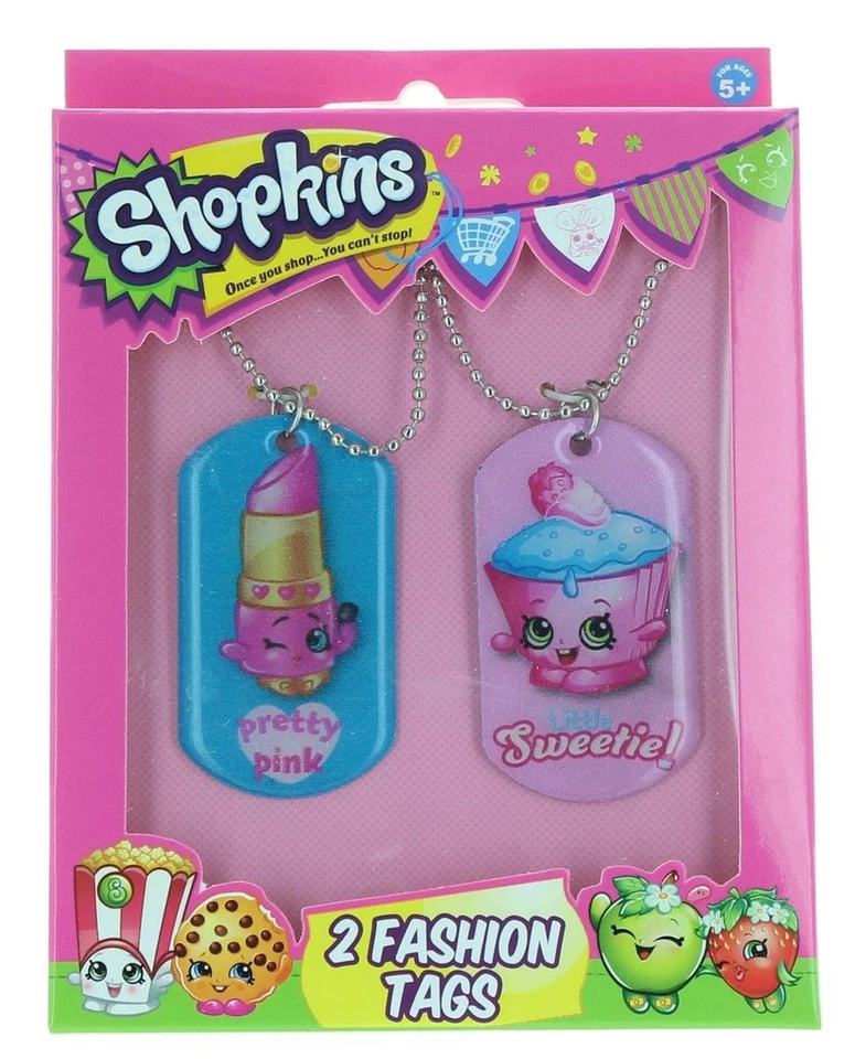 Shopkins 2 时尚标签 2 件装 — 第 1/1 张图片