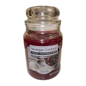Yankee Candle Cherry Vanilla Large Jar Candle 19 oz - Picture 1 of 6