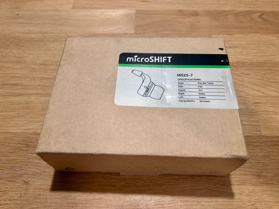 Microshift Twist Shifter Set 3x7 MS25-7 - Image 1 of 3