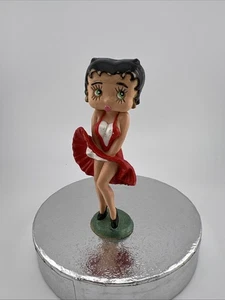Vintage Betty Boop Red Dress Figur Plastic by Bully West Germany 1989 4 Inch - Bild 1 von 6