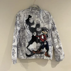 Disney Parks Rain Jacket Goofy Boxing Windbreaker Men’s Women’s M - Picture 1 of 10