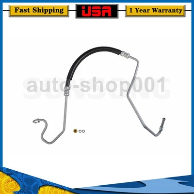 Sunsong Power Steering Pressure Line Hose Fits 2001 2002 Chevrolet C3500HD - Image 1 of 4