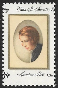 USA Briefmarke #1926 18c.  Edna St. Vincent Millay Error MNH - Bild 1 von 2