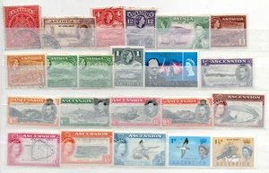 Commonwealth From Early MM/Used Stamps See Scans Cc49 - Picture 1 of 4