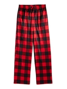 Wonder Nation Boys Plaid Sleep Pants - Red Plaid, Medium (8) - Picture 1 of 3
