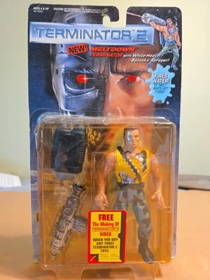 1991 Terminator 2: Judgment Day MELTDOWN Terminator Figure Kenner Sealed - Image 1 of 2