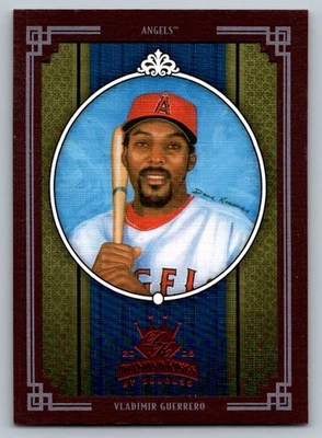 Donruss Diamond Kings 2005 enmarcado rojo Vladimir Guerrero 302 Foto 1 de 2