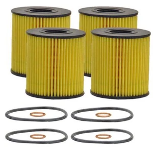 Wix 57512 Engine Oil Filter Kit (Metal Free) (4 Pieces) - Picture 1 of 1