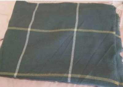 ACCESSORIZE Monsoon Accessoire grün kariert Decke Schal neu mit Etikett