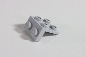 LEGO® Light Bluish Gray Bracket 1 x 2 - 2 x 2 MOC parts 44728 - 20 pcs - Picture 1 of 11