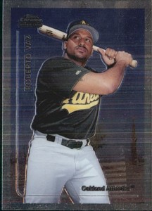 1999 (ATHLETICS) Topps Chrome Traded #T9 Roberto Vaz RC