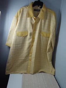 Stacy Adams Men's Short Sleeve Shirt Size 3XL Classy Wear Anywhere Casual Biz - Picture 1 of 5