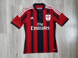 Camiseta de fútbol local AC Milan 2014/2015 Jersey S Adidas Camiseta de fútbol - Imagen 1 de 6