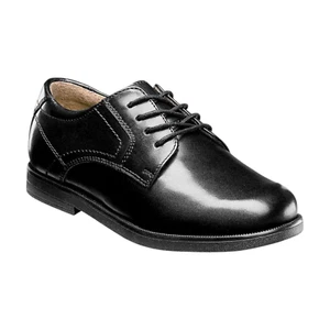 Junior Florsheim Midtown Plain Oxford – Leder schwarz, Größe 6,5 M US [16601 001 - Bild 1 von 7