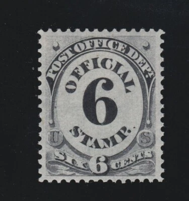 US O50 6c Post Office Department Unused XF OG H SCV $75 - Image 1 of 2
