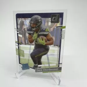 2023 Panini Clearly Donruss - Rated Rookie #91 Zach Charbonnet (RC) - Picture 1 of 9