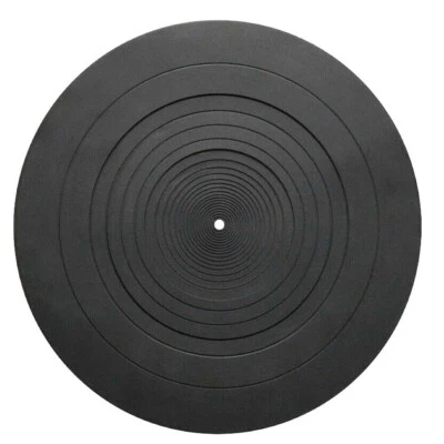 New 12" Turntable Platter Mat Rubber Silicone Pad For All LP Vinyl Record Player - Image 1 of 4