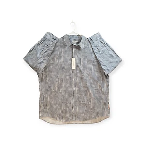 NWT Calvin Klein Men's Relaxed Fit L/S Button Down Shirt Size XL Striped - Picture 1 of 12
