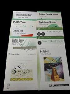 10 Pieces! Early Intermediate Piano Solos, Alfred & More! - Picture 1 of 5