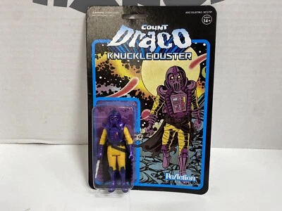 Plumero de nudillos Super7 ReAction Count Draco Foto 1 de 4