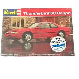 Revell 7166 Plastikmodellbausatz Maßstab 1:25 1989 Ford Thunderbird SC Coupe versiegelt - Bild 1 von 5
