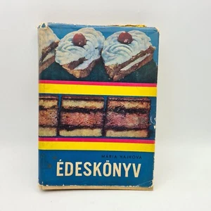 Maria Hajkova Edeskonyv 850 Recipes Cookbook in Hungarian Rare International - Picture 1 of 13