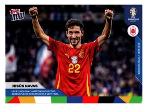 Jesus Navas Spain 2024 Topps Now Card #53 - Bild 1 von 2