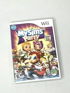 MySims Party (Nintendo Wii, 2009) VIDEO GAME FREE USA SHIPPING TESTED! - Picture 1 of 3