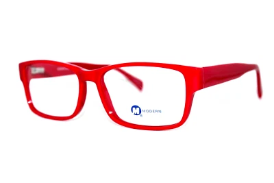 NEW MODERN OPTICAL SLICK RED AUTHENTIC EYEGLASSES FRAMES 57-17-150MM - Image 1 of 4