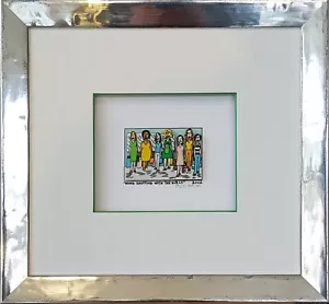 James Rizzi "GOING SHOPPING WITH THE GIRLS" 3D handsigniert von 2002 - Bild 1 von 2