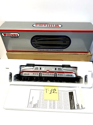Williams by Bachman Pennsylvania Silver GG-1 Electric True Blast O 4860 DC 41703 - Image 1 of 4