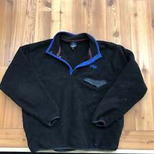 Port Authority schwarzer Pullover 3 Taschen langärmeliger Pullover Erwachsene Größe XL