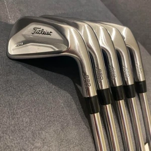 Titleist CB 620 FORGED Iron Set 5 Clubs 6-Pw Dynamic Gold AMT S200 Stiff Flex - Picture 1 of 4