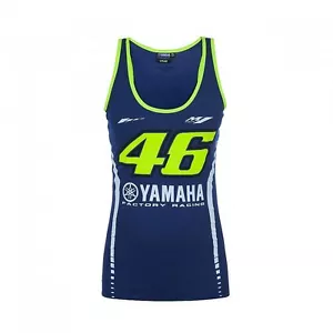 VR46 Official Valentino Rossi Womans Yamaha TankTop - YDWTT 273709 - Picture 1 of 3
