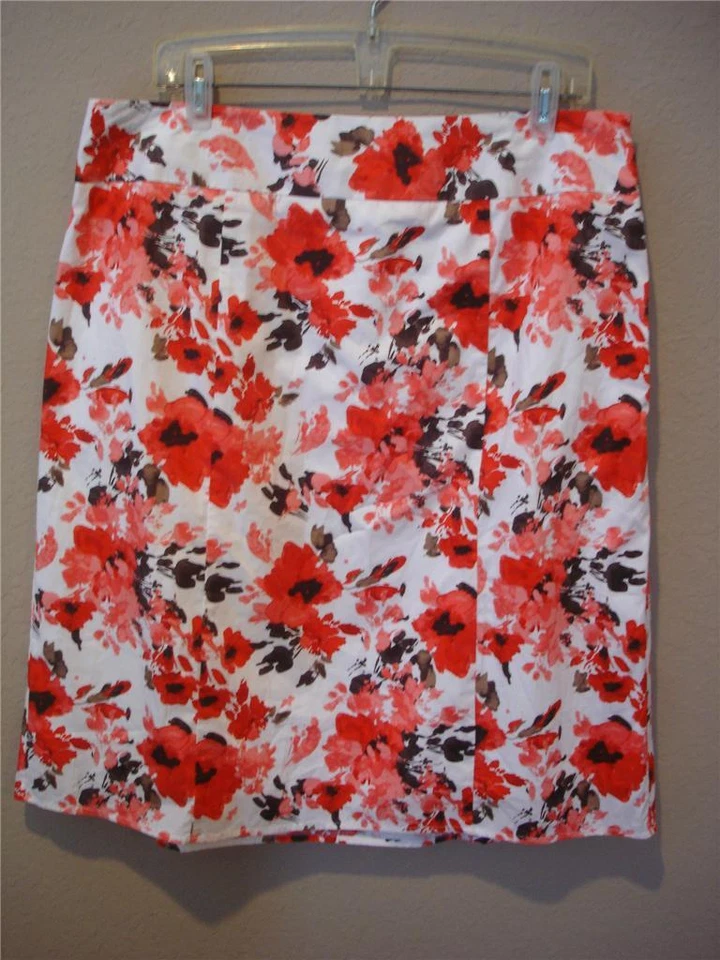 NWT $42 Covington Floral Skirt Womens size XLP PXL XL Petite - Image 1 of 1