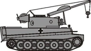 CMK 129-2010 - 1:72 Bergetiger Conversion Kit Tower - New - Picture 1 of 1