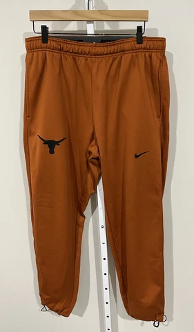 TEXAS LONGHORNS Nike Football On Field Pants Mens XL Orange Sweatpants Cover