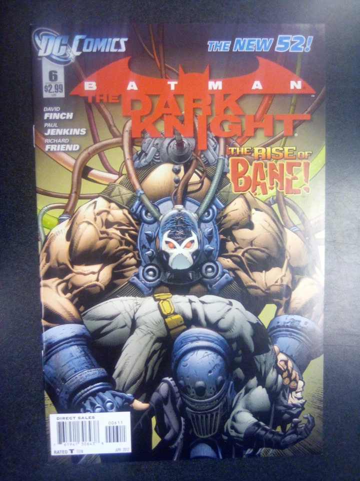 Cómic primera impresión de Batman El Caballero Oscuro #6 (2012) Foto 1 de 1