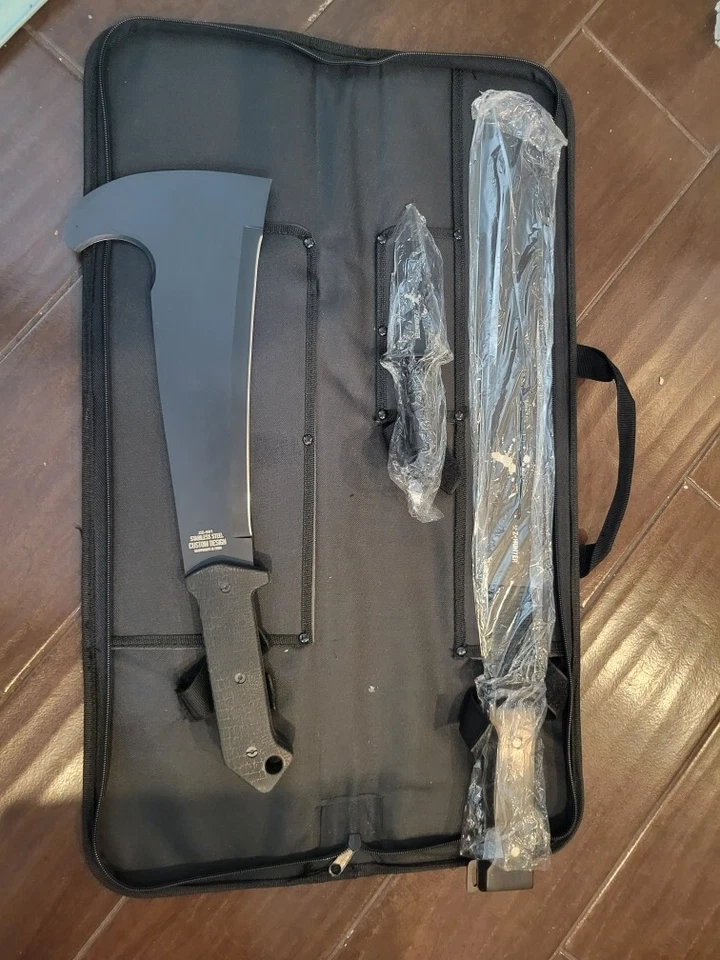 Juego de machetes Z-Hunter ZB-001 HOJA DE GANCHO DE SIERRA Y TRIPA, HOJA DE ACERO INOXIDABLE Foto 1 de 1