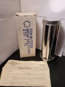 Tubo de pan de chef mimado vintage 1988 flor #12105B caja original con instrucciones - Imagen 1 de 12