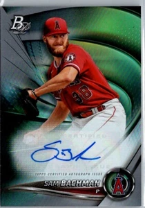 2022 Bowman Platinum Top Prospect Autograph Sam Bachman Auto #TOP-8 - Picture 1 of 2