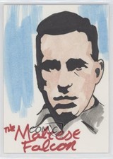 2007-08 Breygent Classic Vintage Movie Posters Sketch Cards 1/1 Jason Hughes u6m