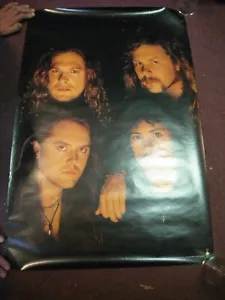 Metallica Poster Face Shot Of All Four Elektra Promo Metalica - Picture 1 of 2