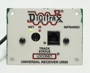 Digitrax LocoNet UR90 Universal Infrared Receiver (UR 90) Bundled Power Supply - Picture 1 of 8
