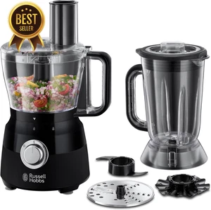 RHFP5BLK Desire Food Processor 2-Speed Pulse Attachments Matte Black - Picture 1 of 7