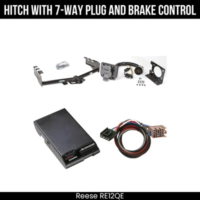 Hitch Tow PKG+ 制动控制 适用于 99-13 Silverado Sierra 1500 HD 2500LD 经典 — 第 1/4 张图片