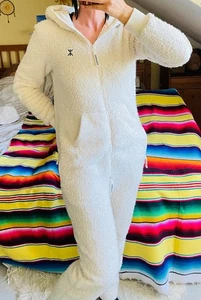 Original Onepiece Teddy Love Fleece Jumpsuit Onesie Fleece Plüsch Overall Unisex - Bild 1 von 17