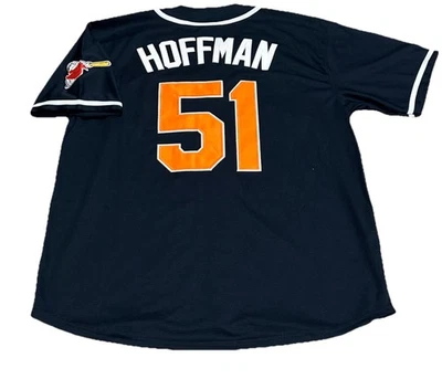 Camiseta Trevor Hoffman Padres de San Diego para hombre XL NUEVA CON ETIQUETAS 1998 azul retro retro retro Foto 1 de 4